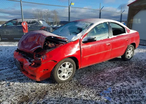 2005 Dodge Neon Sxt z USA, uszkodzony, nr VIN 1B3ES56CX5D289405